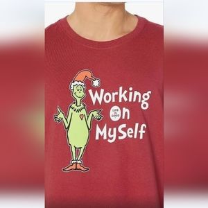 Life is Good Mens Grinch Tshirt